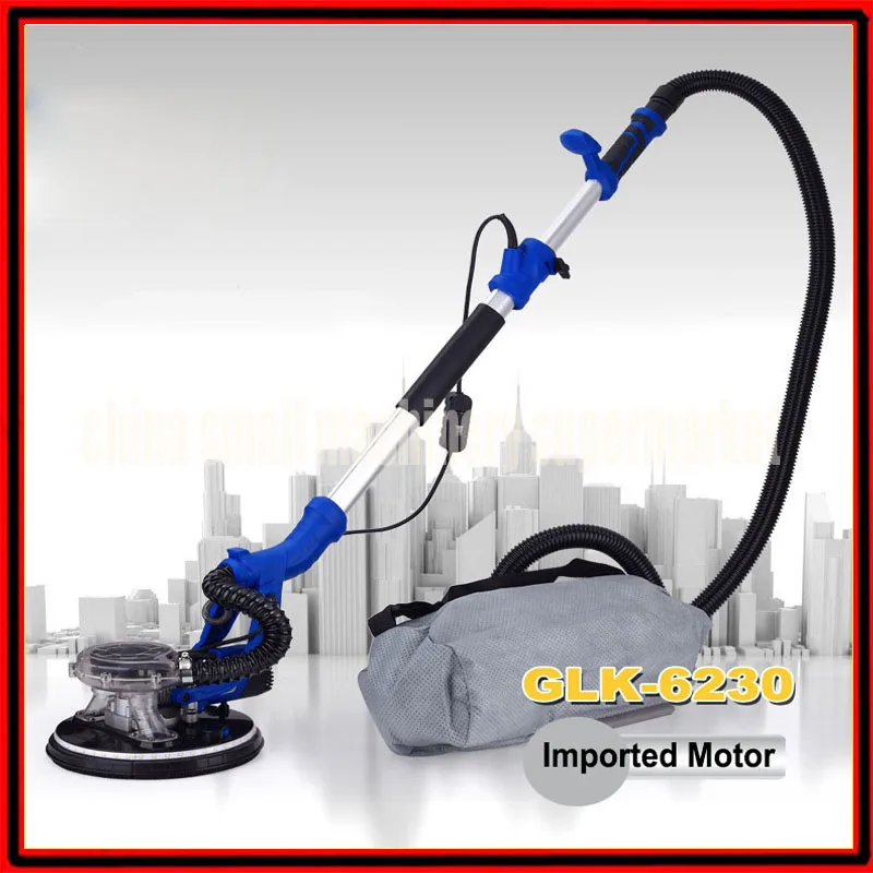 

Self-Vacuum Telescopic Electric Environmental Vacuuming Sand Wall Machine Grinding Machine grinder polisher with Vacuum cleaner