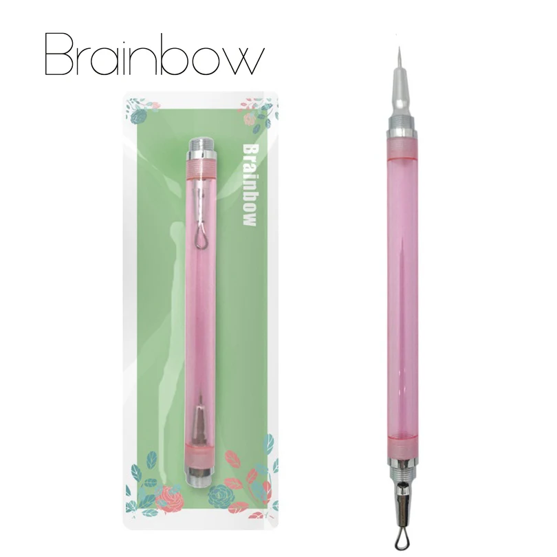 

Brainbow 1pc of Antibacterial Plastic Acne Needle Blackhead Removal Comedone Extractor Pimple Removal Tools Facail Care Cleanser