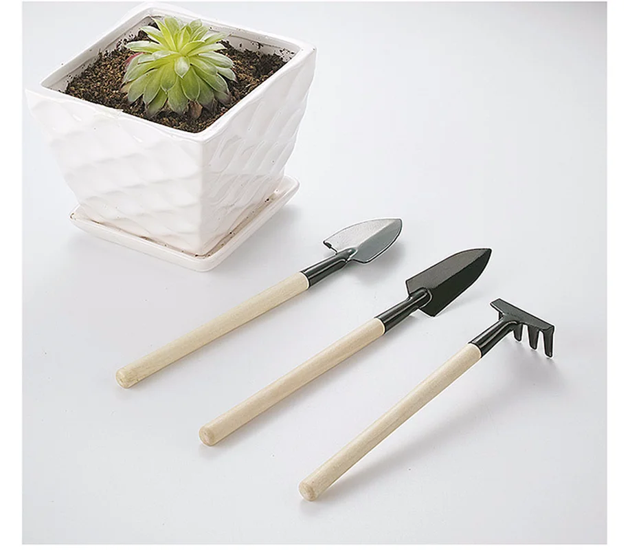 

Home Gardening Tool Set Gardening Tools Combination Balcony Home Planting Mini Excavation Set Three-piece Shovel
