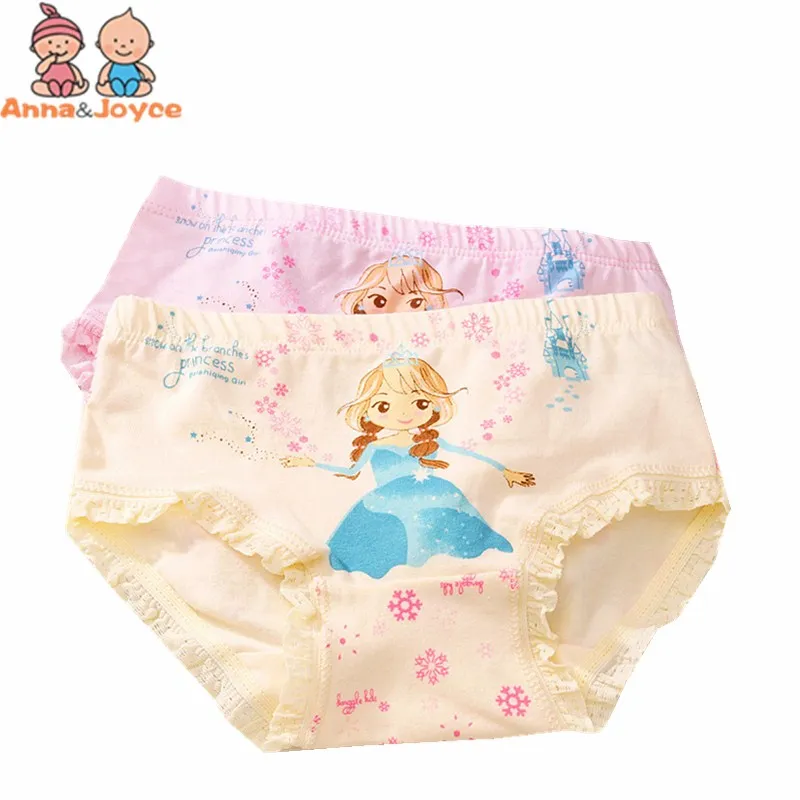 

sale 4 pcs/lot girls briefs cute underwear character baby girl underwear panties for 3-8Y B1TNN0097