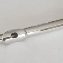 Голова флейты настоящий cupro никелевый корпус никелированный