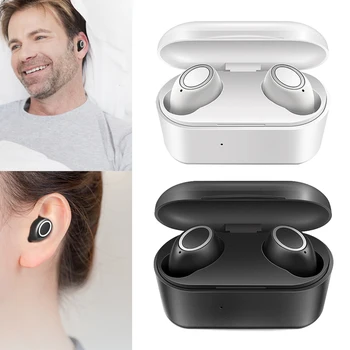 

Bluetooth 5.0 Wireless Earphone Mini Headset Touching Control 3D Stereo Bass Built-in Mic TD326