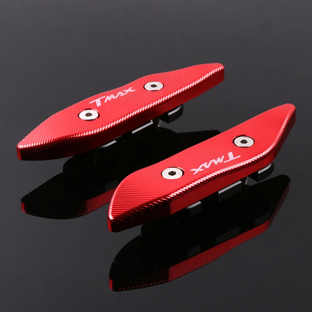For Yamaha T MAX 530 TMAX 530 2017-2018 Motorcycle Accessories CNC Aluminum Alloy Rear Mirror Hole Cap Cover (2)