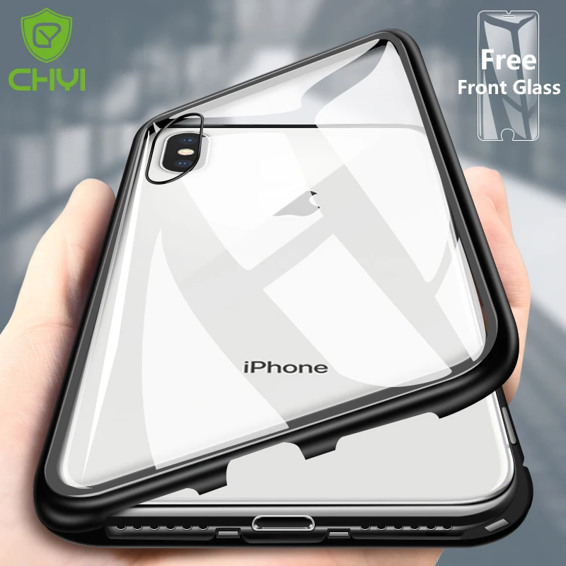 6 pack protector magnetico para iPhone 6 7 8 s X Max envio DHL internacional gratis