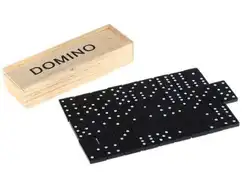 1 компл. деревянные Domino блоки с деревянной коробке развивающие игры Набор игрушек для детей Рождественский подарок