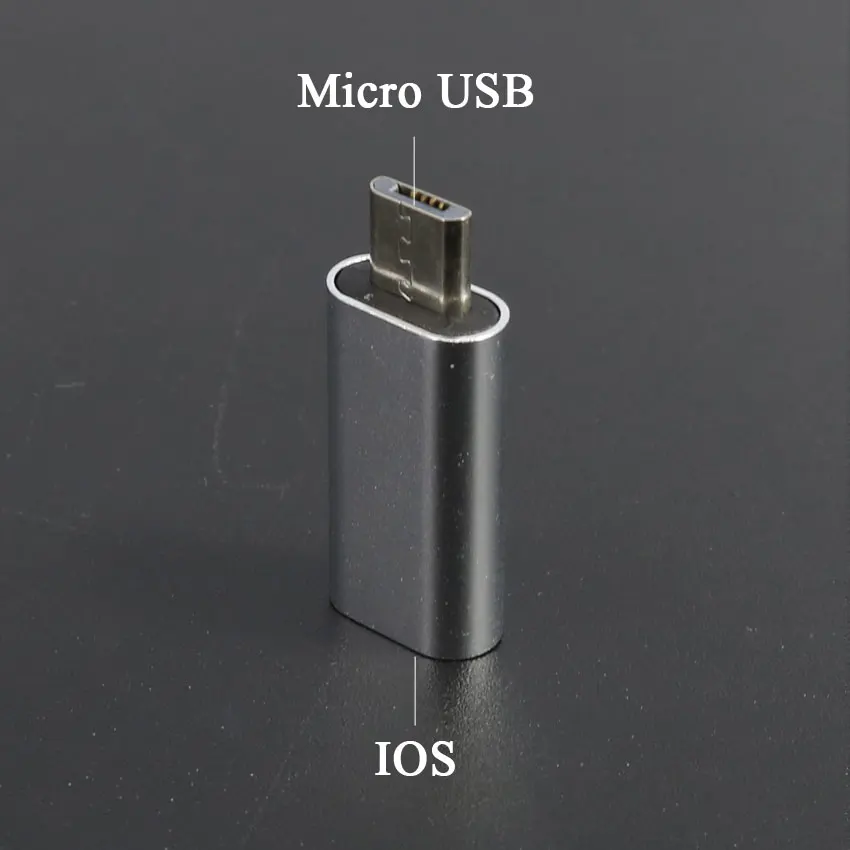 YuXi серебряный кабель для передачи данных зарядный кабель конвертер адаптер для iPhone/Android Micro usb type-C к USB 3,0 USB-C адаптер