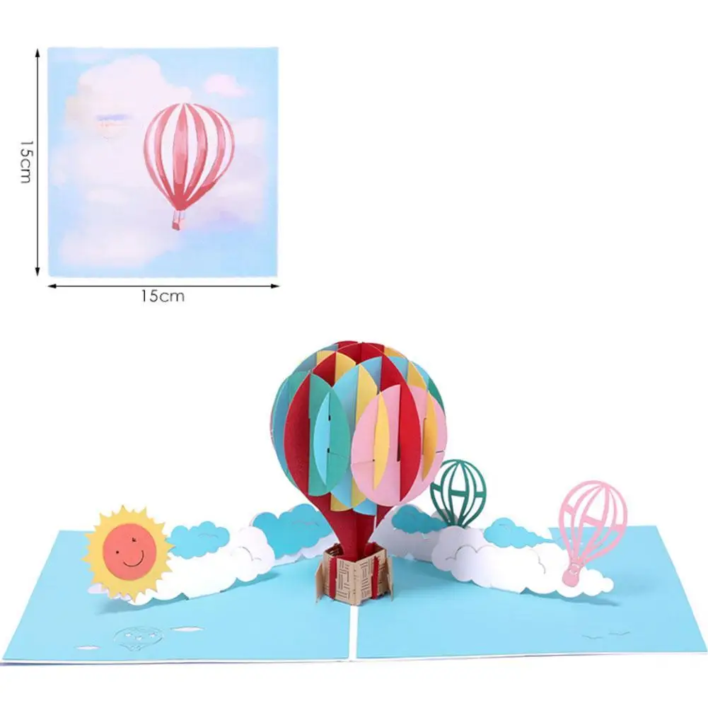  Creative 3D Up Tulips Flowers Greeting Card Christmas Birthday New Year Invitation Drop shipping - 32903940674