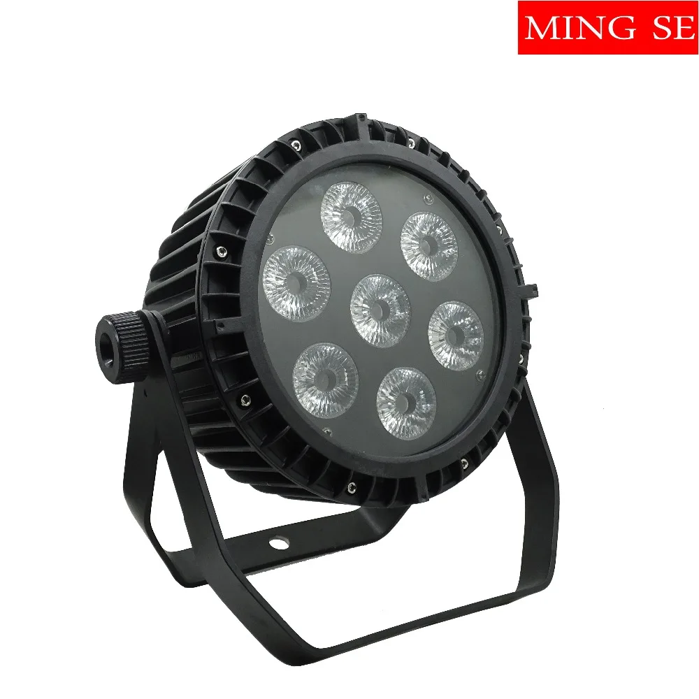 7*18 Вт RGBWA UV 4в1 5в1 6в1 IP65 Led Par Светильник Открытый водонепроницаемый сценический светильник 7x18 Вт Led Par 64 настенная шайба свадебное шоу