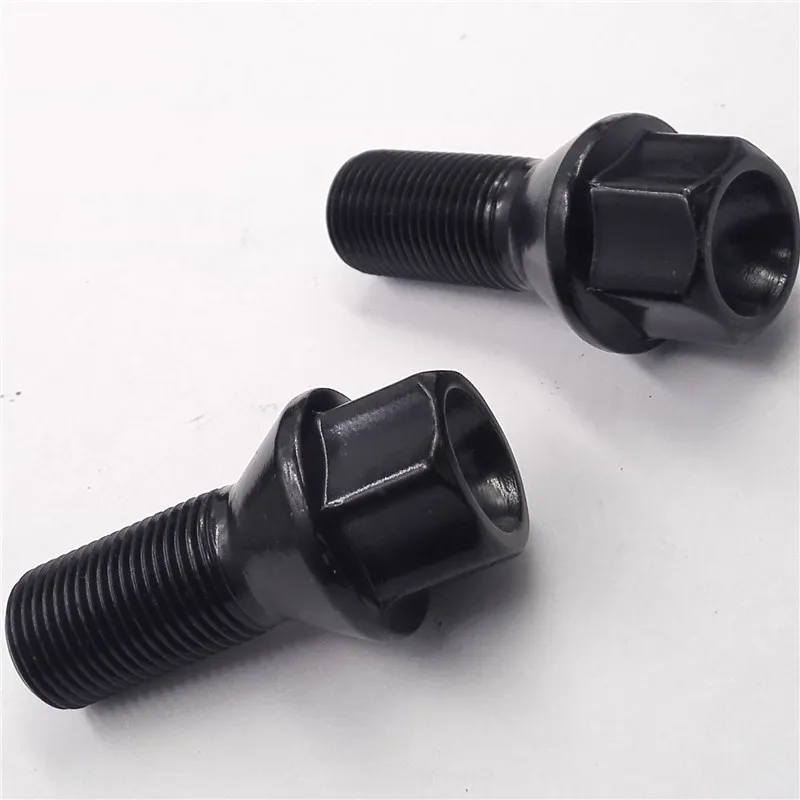 Болты с наконечником колеса M14 * 1 25 для BMW X5 E70 X6 E71 E72 F01 F02 F03 F07 F10 F11 F12 X3 F25 F13 F06 F20 F30 F21