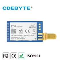E30-170T20D с сильным проникновением UART SI4463 170 МГц 100 мВт SMA антенна IoT uhf беспроводной приемопередатчик приемник модуль
