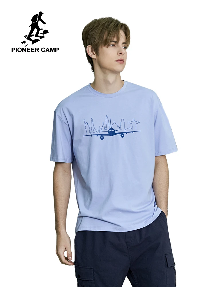Pioneer Camp свободная футболка в стиле хип-хоп 2019 хлопковый материал с печатным