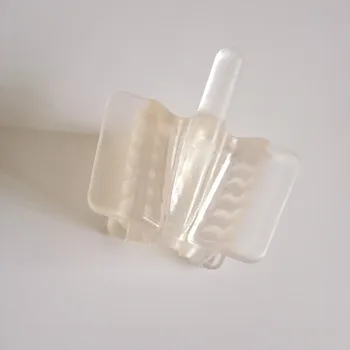 

2 pcs/lot Dental Silicone Mouth Prop Support Holding Saliva Ejector Suction Tip Large Size and Small Size