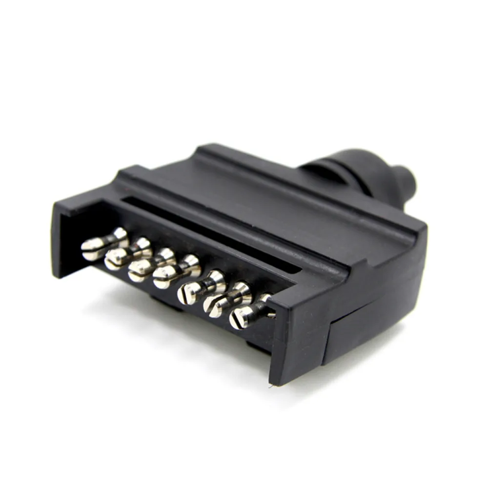 TIROL T21228b Новый 7 контактный плоский трейлер Разъем света 12V способ Мужской прицеп