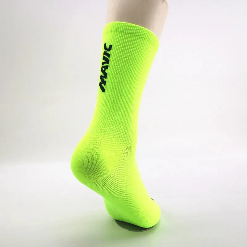 Мода Coolmax, женские и мужские повседневные носки, дышащие цветные носки - Цвет: Зеленый