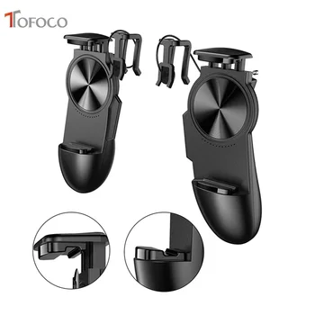 

For PUBG Mobile Gamepad Controller With L1R1 Shooter Trigger Fire Button Aim Key Joystick For iOS & Android Shooting Game S12