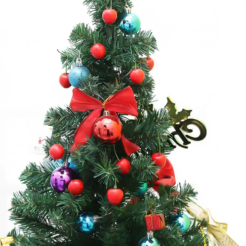 artificial fruit model small cherry foam christmas tree decoration foam christmas tree