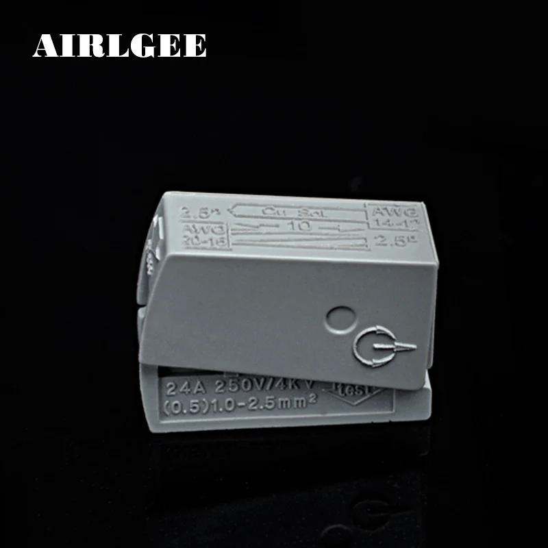 

10 PCT-111 Single 1 pin cable wire wiring connecting connector