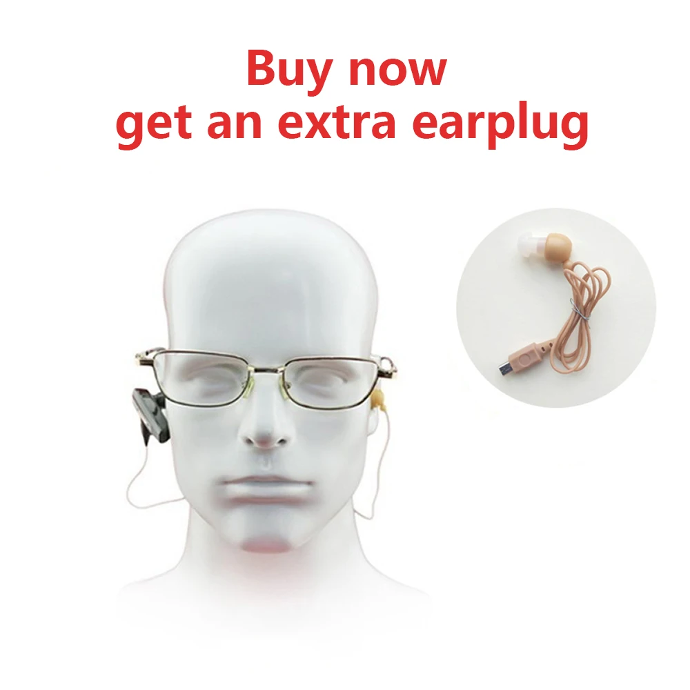 Athphy Rechargeable Mini Digital Hearing Aid Bluetooth Appearance Sound Amplifiers Wireless Adjustable Reduce Noise Audiphones