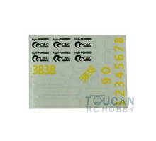 Henglong 1/16 Scale M26 Pershing RC Tank 3838 Decal Sticker