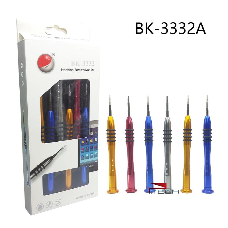 

Screwdriver BAKU Precision Screwdriver Kit BK-3332A for Samsung Mobile Phone Repair Tool 6 in 1 Set Torx T2 T3 T4 T5 T6 Phillips