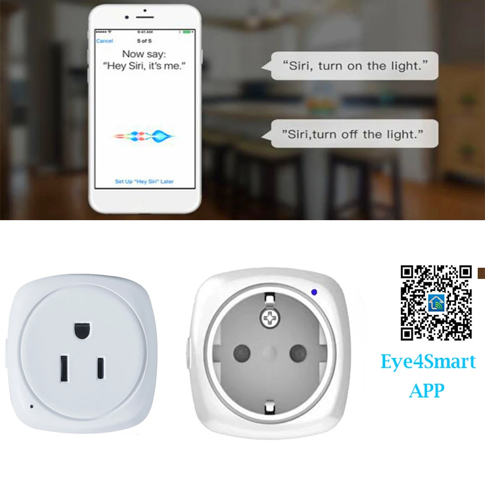 Timethinker 5 шт. Wi Fi ЕС розетка для Apple Homekit США вилка Samrt домашняя Alexa Google голосовое