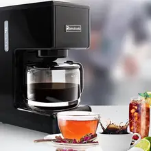 Домашняя умная, полностью автоматическая кофейная машина в американском стиле, капельного типа, мелкий шлифовальный чайник для мороженого