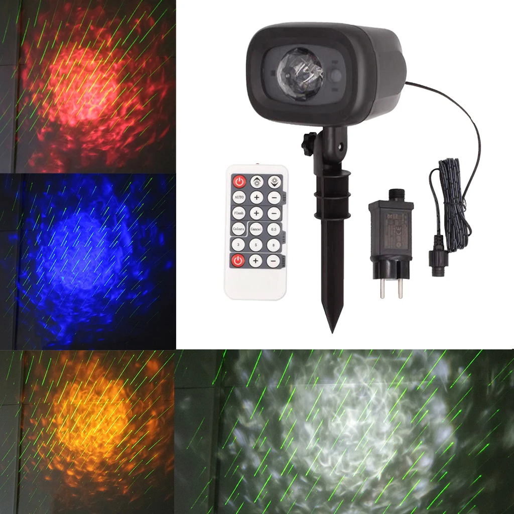 Outdoor Indoor Lawn Landscape Garden Xmas Show Projector EU Plug Widely used in Halloween Christmas Weddings