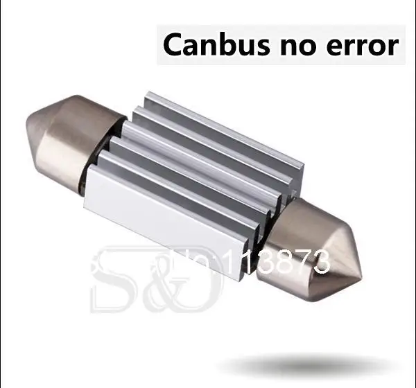 10 шт. 36 мм 39 3 SMD 5050 Белый купол Festoon c5w светодиодный автомобильный CANBUS без ошибок