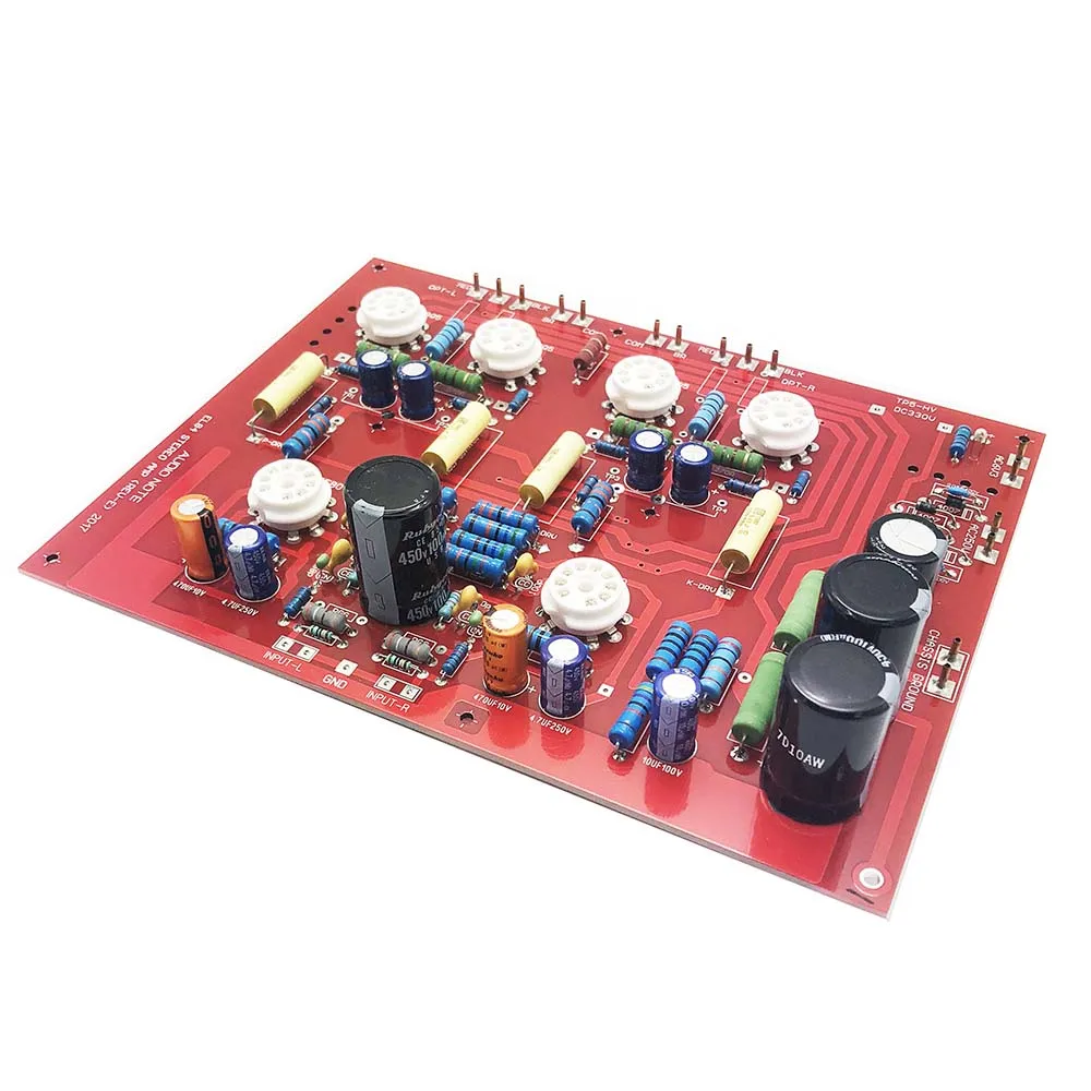 Lusya Hi-End стерео Push-Pull EL84 вакуумный ламповый усилитель PCB DIY Kit AUDIONOTE PP схема с емкостью D4-004