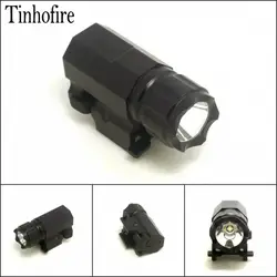 Tinhofire P05 xp-g R5 LED 600lm тактический пистолет фонарик 2-режим пистолет свет Военная Униформа-фонарик факел фонари лампы для Охота