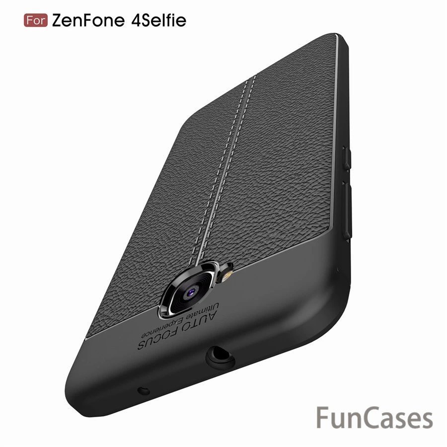 For Asus ZenFone 4 Selfie ZD553KL Cases ZD553KL Cover Luxury TPU Silicone Imitation Leather Phone Case balr fashion Accessory