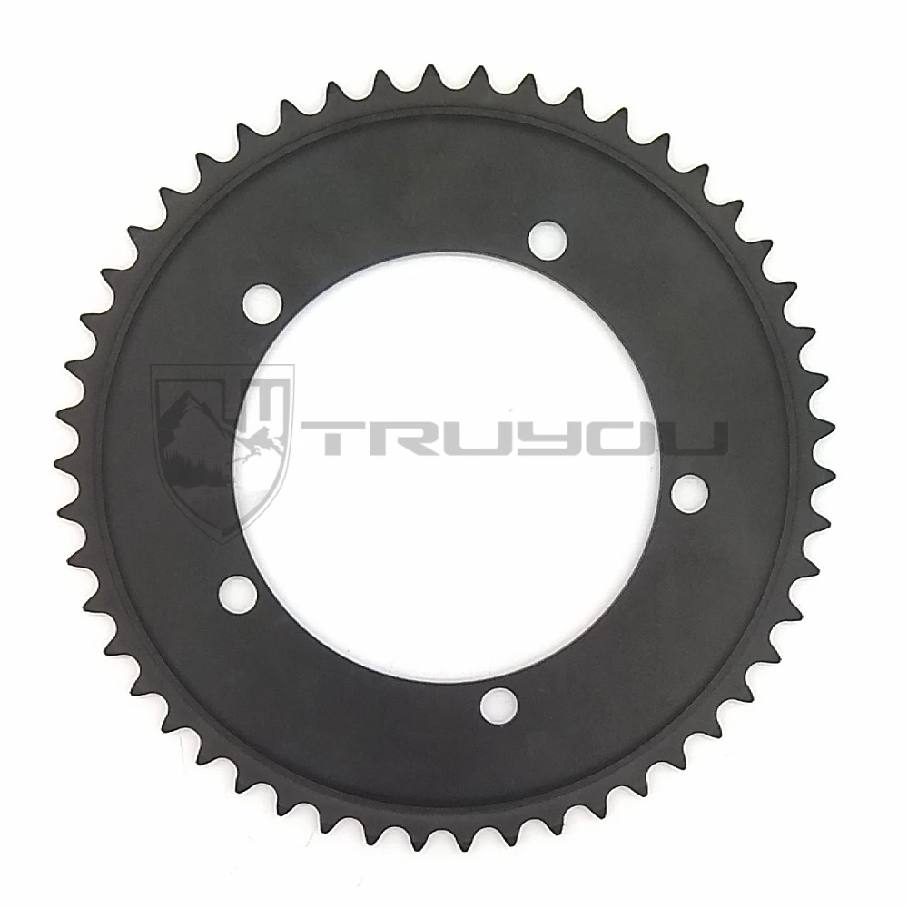 TRUYOU велосипедная Шестерня s Chainring 130 BCD односкоростное цепное кольцо Fixie Дорожный трек велосипедная Шестерня Chainwheel 44T 46T 48T 50T 52T 53T