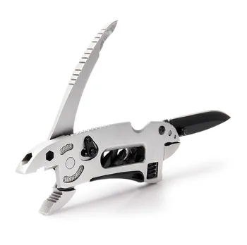 

Multi-function Wrench Jaw + Screwdriver + Pliers + Knife Tool Set Multipurpose Hand Tool Set