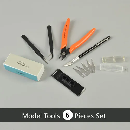 Model assembly tool set for Gundam Military model Hand-made miniature model making tool