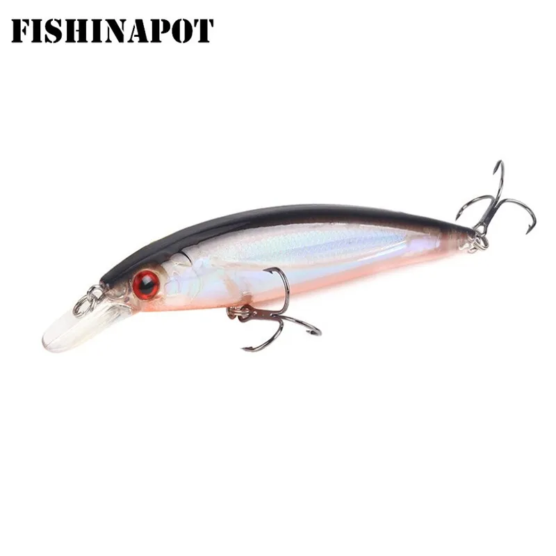 FISHINAPOT 1 шт. плавающий на высоком каблуке 11 см/13 6 г блесна для рыбалки лазерный