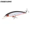 FISHINAPOT 1Pcs Floating 11cm/13.6g Minnow Fishing Lure Laser Lifelike Hard Bait 3D Eyes Wobblers Carp Crankbait Fishing Tackle ► Photo 1/6