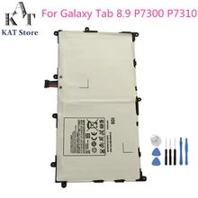 SP368487A(1S2P) 6100 мАч аккумулятор для планшета samsung Galaxy Tab 8,9 GT-P7300 P7310 P7320 Замена батареи высокого качества AAA