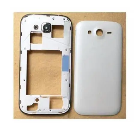 

Original Middle Bezel Frame Battery Door Cover Case For Samsung Galaxy Grand Duos I9082 Housing Camera Glass Side Button LOGO