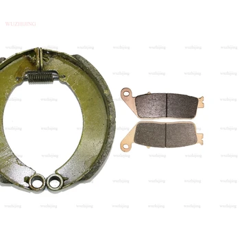 

Brake Pad Shoe Drum set fit for HONDA VT 750 VT750 DC Shadow Black Widow 2001 - 2009 2008 2007 2006 2005 2004 2003 2002