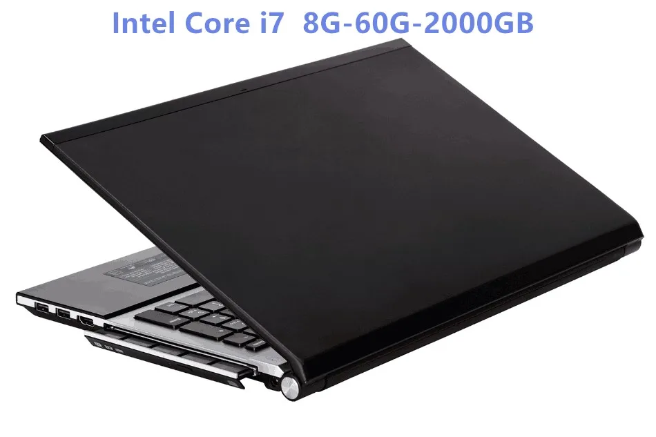 

Intel Core i7 HD Graphics Notebook 8GB RAM+60GB SSD+2000GB HDD Gaming Laptop Windows 10 Notebook Built-in Bluetooth DVD-RW