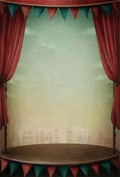 

Laeacco Red Curtain Flags Stage Baby Photography Backdrops Vinyl Photo Backdrop Custom Photography Backgrounds For Photo Studio