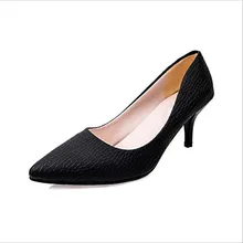 2017 Spring And Summer New women’s Strip High Heels Shallow Mouth Shoes Korean Pointed Female Shoes .LSS-187