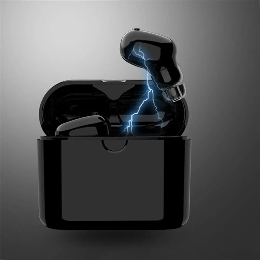 Rondaful для iPhone7 TWS Bluetooth гарнитура 5 0 Handsfree Беспроводная бинауральная спортивная