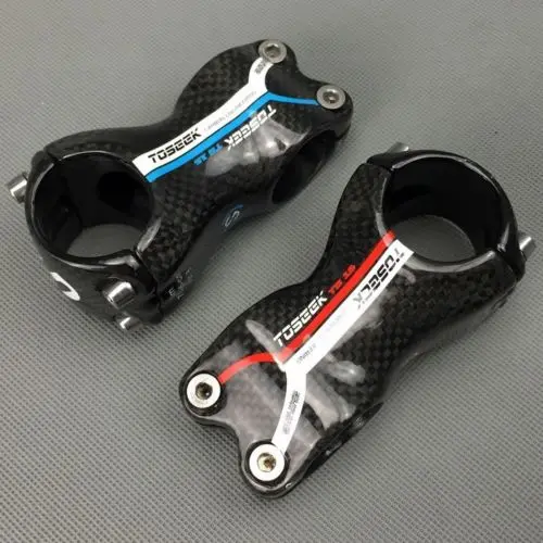 Carbon 3K 6 degree 31.8*60mm MTB Mountain Road Bike handlebar stems