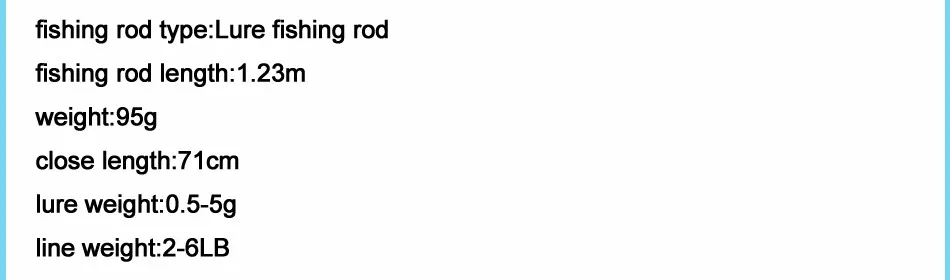 rod size
