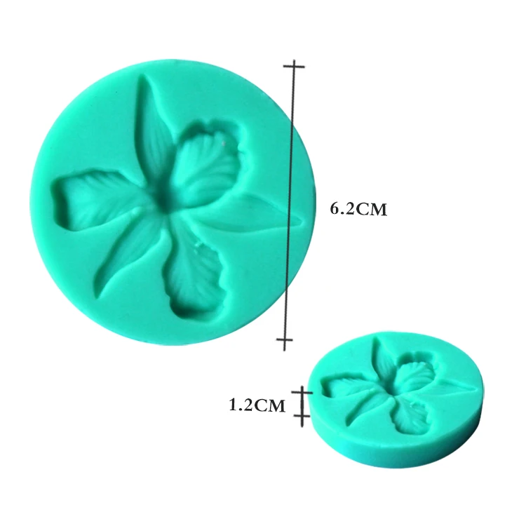 Сахарное ремесло 1 шт. цветок силиконовые формы помадка плесень торт украшения инструменты шоколадная резинка паста плесень