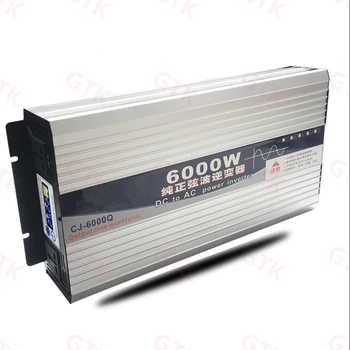 

Intelligent Screen Pure Sine Wave Solar Inverter DC12V 24V 48V 60V to AC110V 6000W Inverter motorhome RV electric boat
