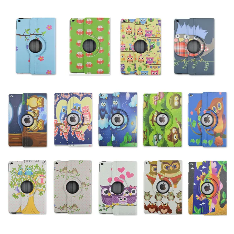 Shell Protector case for ipad 6 air 2 cover fashion style Color parrot Pattern Design folio leather carcasa | Компьютеры и офис