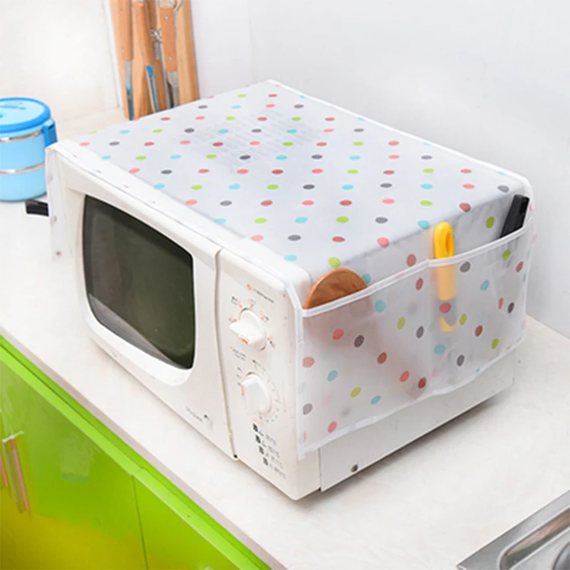 

Waterproof Microwave Oven Covers With Two Side Pocket PEVA Material