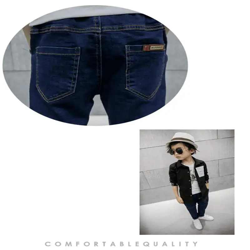 Baby Boys and childrens jeans Pants clothes In the spring and autumn 2018 Stylish and simple Boys kids leisure fashion jeans Clothing (12)